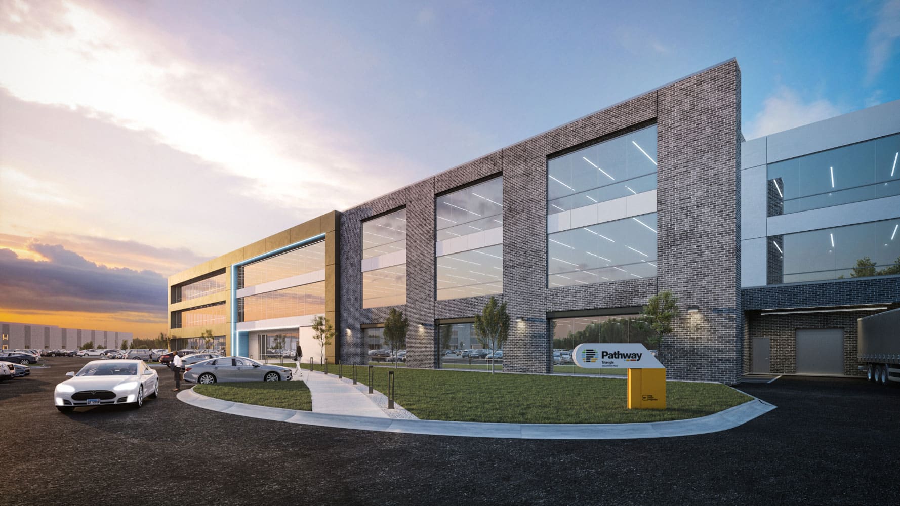 Pathway Triangle | Biomanufacturing building