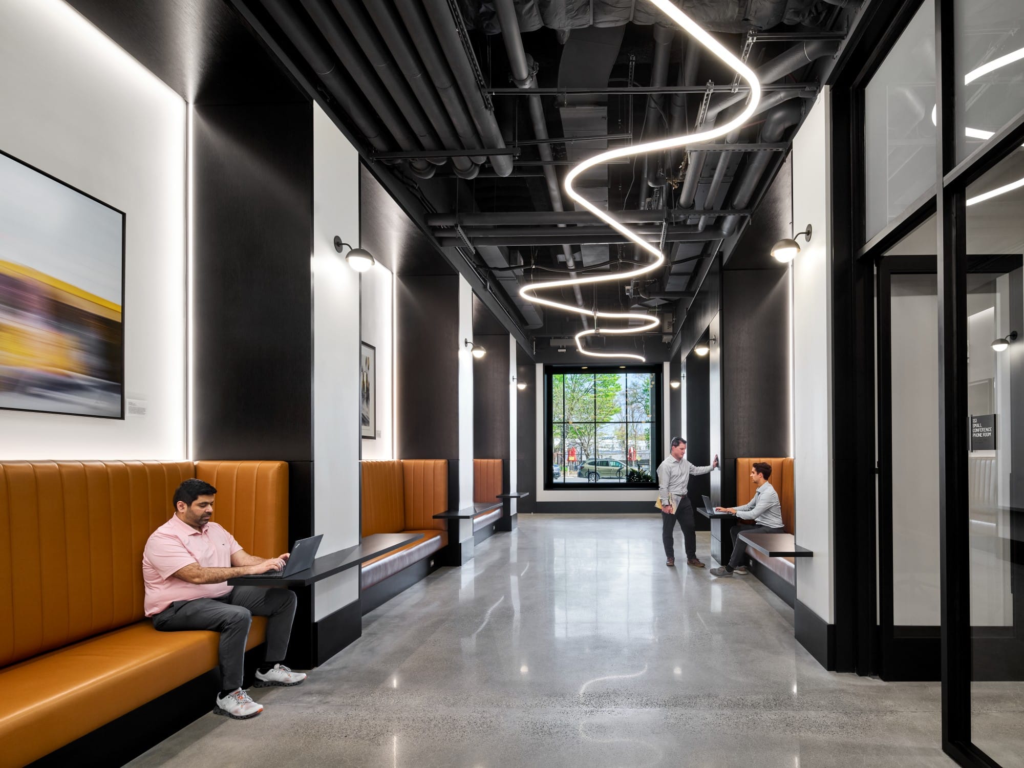 Allston Labworks open work space