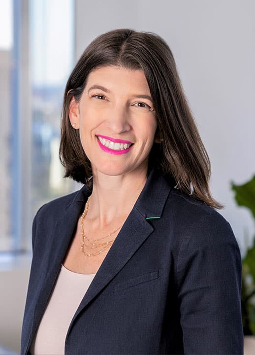 Corporate headshot of Vice President of Marketing Rachel Greene