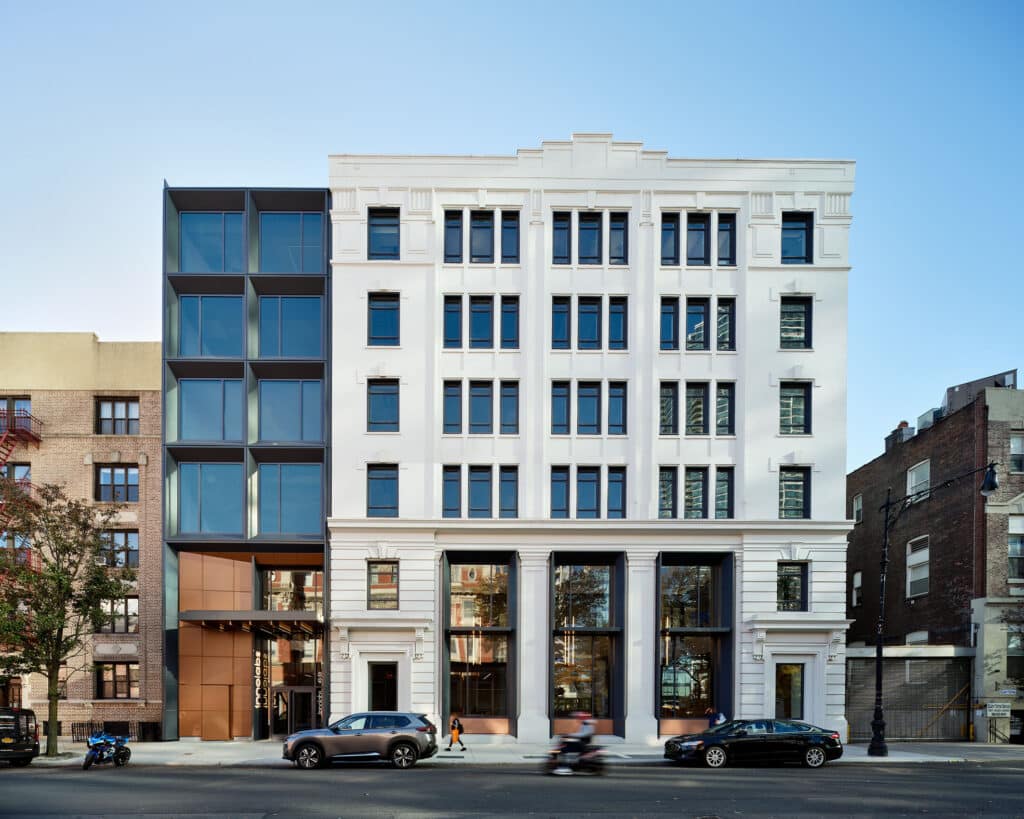 exterior of Innolabs building in Long Island City